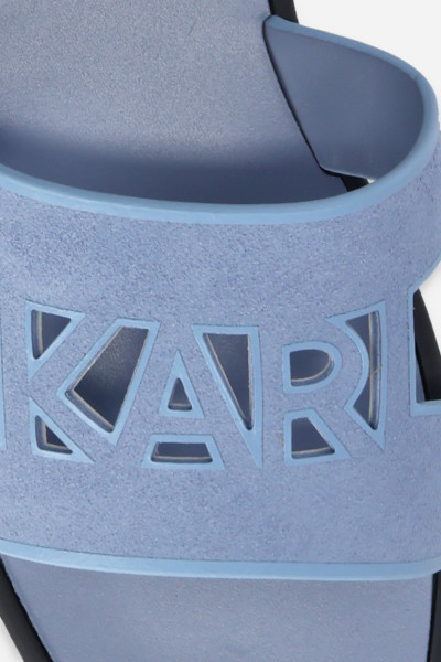 PAPUCS KARL LAGERFELD SKOOT III KARL CUT_OUT - Kép 7