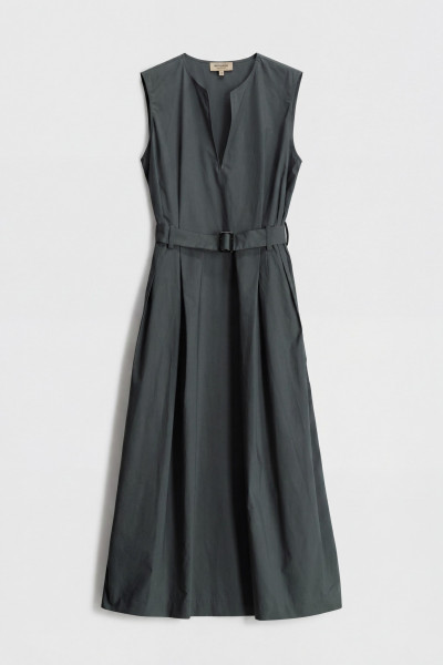 RUHA WOOLRICH BELTED LONG DRESS - Kép 5