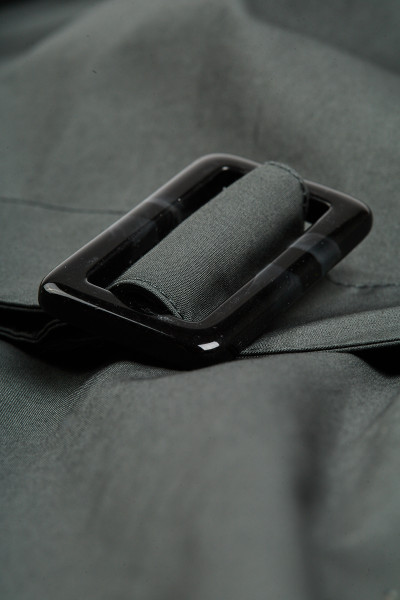 RUHA WOOLRICH BELTED LONG DRESS - Kép 8