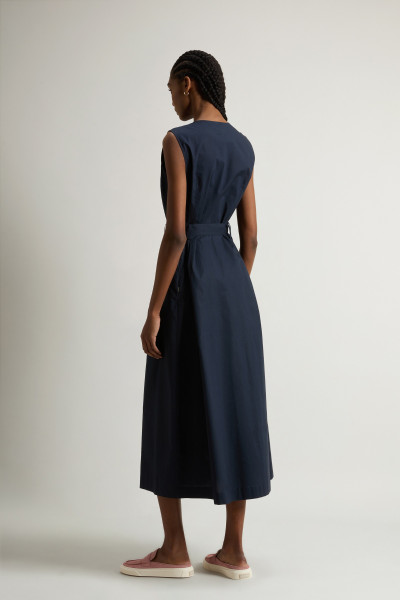 RUHA WOOLRICH BELTED LONG DRESS - Kép 3