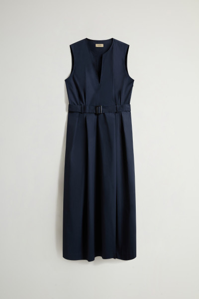 RUHA WOOLRICH BELTED LONG DRESS - Kép 5