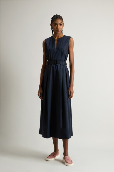 RUHA WOOLRICH BELTED LONG DRESS - Kép 1