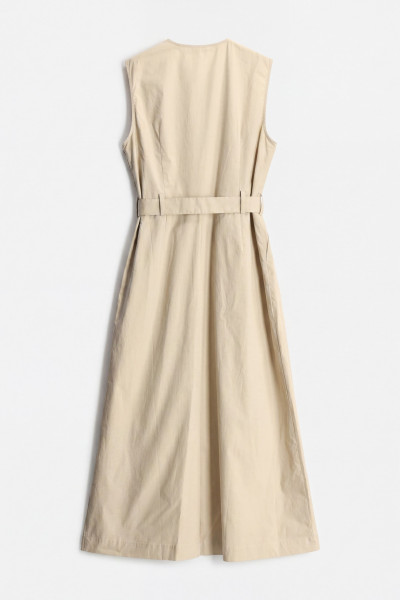 RUHA WOOLRICH BELTED LONG DRESS - Kép 5