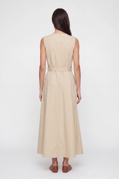 RUHA WOOLRICH BELTED LONG DRESS - Kép 2
