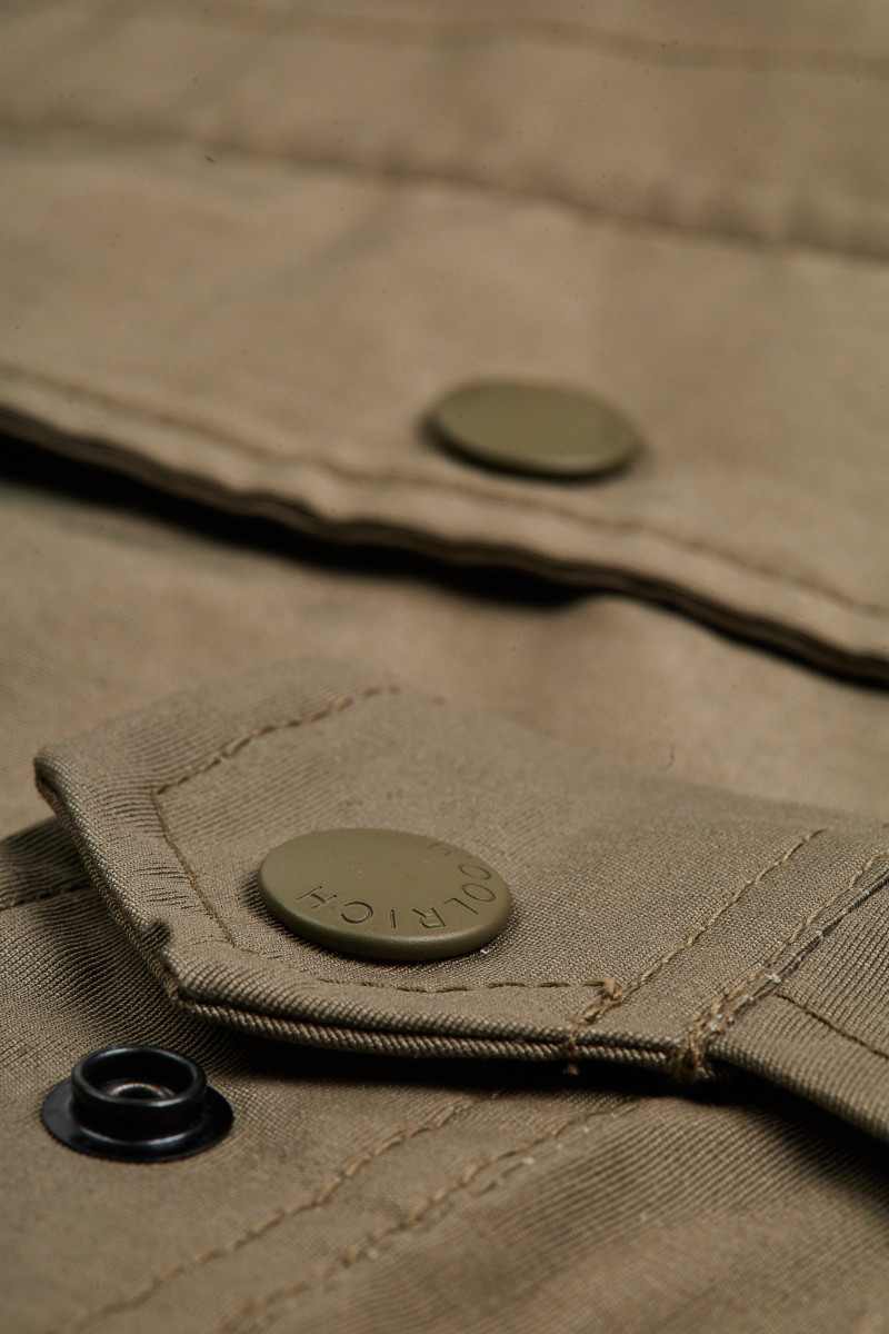 Bunda Woolrich Light Ramar Overshirt Smokey Olive