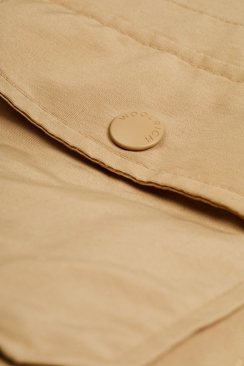 Bunda Woolrich Light Ramar Overshirt Travertine