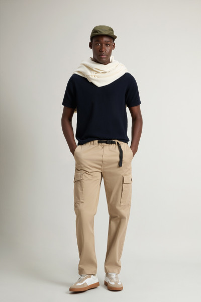TOP WOOLRICH KNITTED T-SHIRT - Kép 2