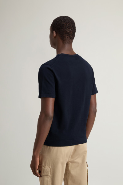 TOP WOOLRICH KNITTED T-SHIRT - Kép 3