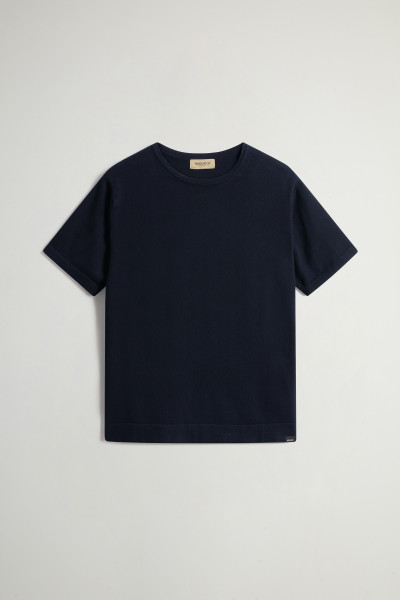 TOP WOOLRICH KNITTED T-SHIRT - Kép 5