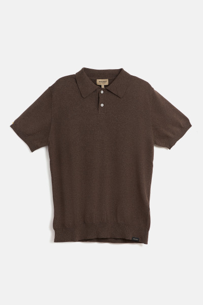 TOP WOOLRICH KNITTED POLO - Kép 1
