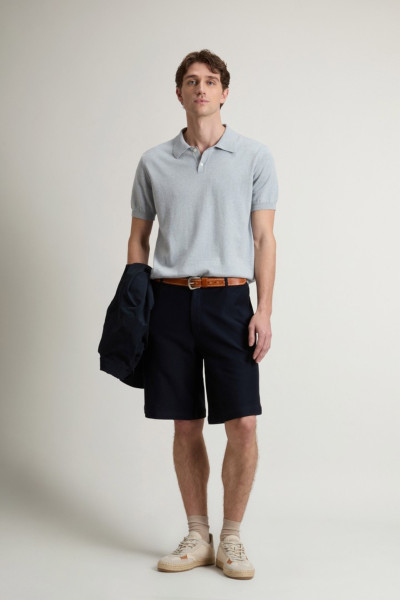 TOP WOOLRICH KNITTED POLO - Kép 2