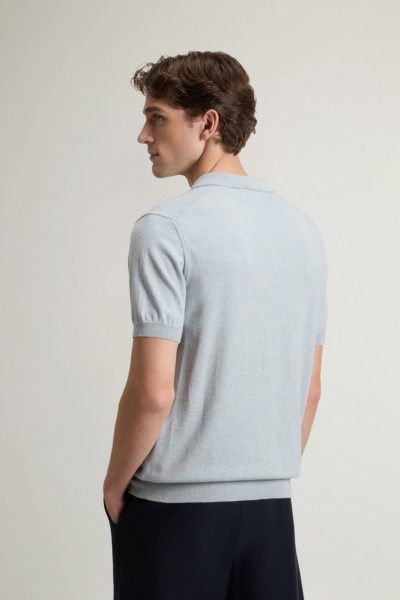 TOP WOOLRICH KNITTED POLO - Kép 3