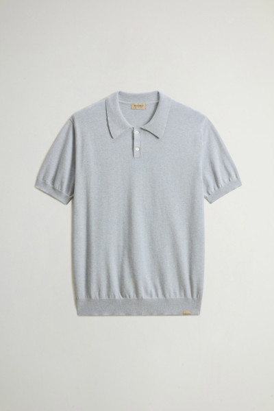 TOP WOOLRICH KNITTED POLO - Kép 5