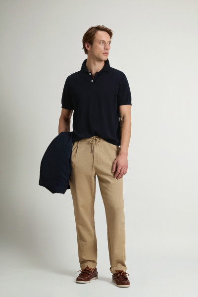 TOP WOOLRICH KNITTED POLO - Kép 2