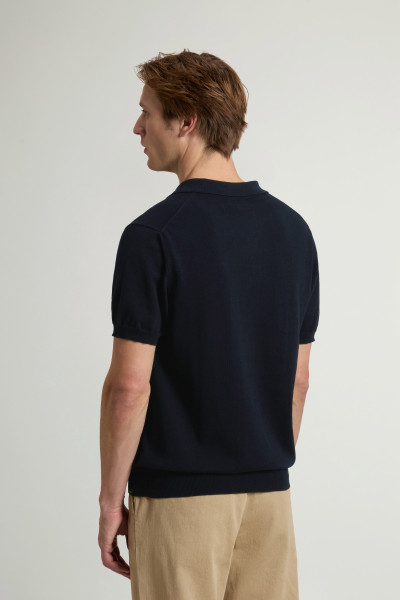 TOP WOOLRICH KNITTED POLO - Kép 3
