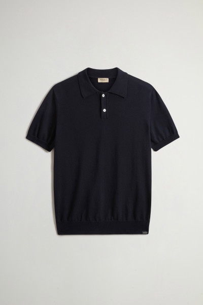 TOP WOOLRICH KNITTED POLO - Kép 5