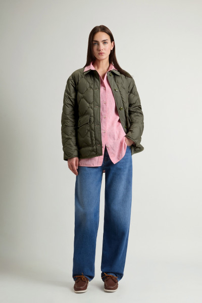 DZSEKI WOOLRICH HERITAGE STAND UP COLLAR - Kép 2