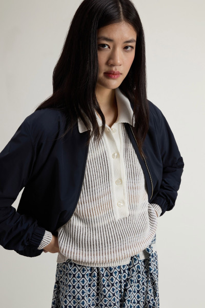 BUNDA WOOLRICH SUMMER BOMBER - Fotografie č. 3