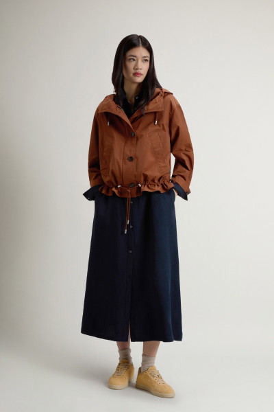 DZSEKI WOOLRICH SUMMER SHORT PARKA - Kép 2