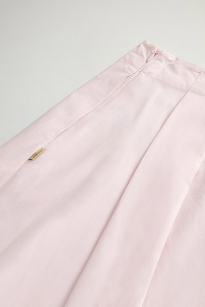 SZOKNYA WOOLRICH COTTON POPLIN SKIRT - Kép 4