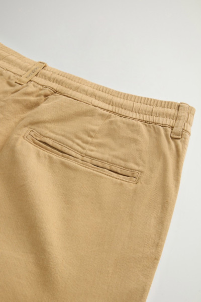 RÖVIDNADRÁG WOOLRICH LINEN BLEND MILTON SHORT GD - Kép 5
