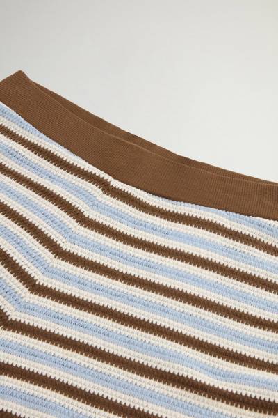 RÖVIDNADRÁG WOOLRICH STRIPED SHORTS - Kép 3