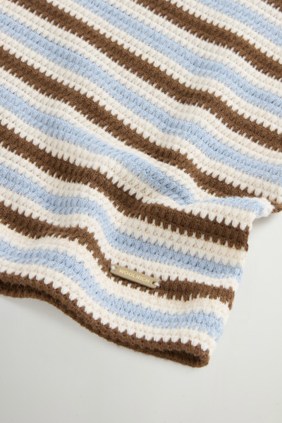 RÖVIDNADRÁG WOOLRICH STRIPED SHORTS - Kép 4