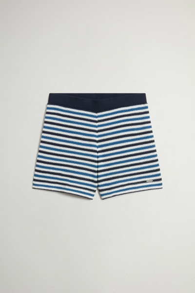 RÖVIDNADRÁG WOOLRICH STRIPED SHORTS - Kép 1