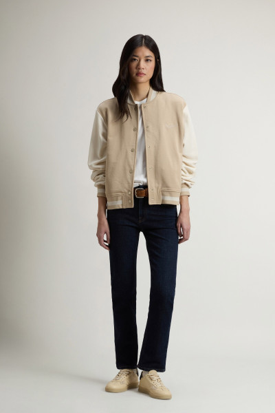 MELEGÍTŐ FELSŐ WOOLRICH PREMIUM FLEECE BOMBER - Kép 2