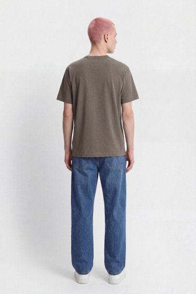 PÓLÓ WOOLRICH COTTON LOGO POCKET T-SHIRT - Kép 3