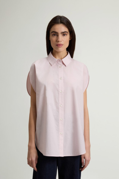 BLÚZKA WOOLRICH COTTON POPLIN BLOUSE - Fotografia č. 1