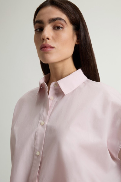 BLÚZKA WOOLRICH COTTON POPLIN BLOUSE - Fotografia č. 4