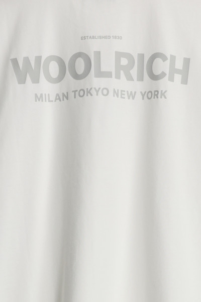 PÓLÓ WOOLRICH COTTON GRAPHIC T-SHIRT - Kép 7