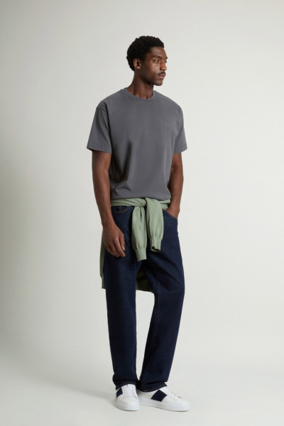 PÓLÓ WOOLRICH COTTON GRAPHIC T-SHIRT - Kép 2