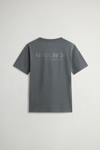 PÓLÓ WOOLRICH COTTON GRAPHIC T-SHIRT - Kép 6