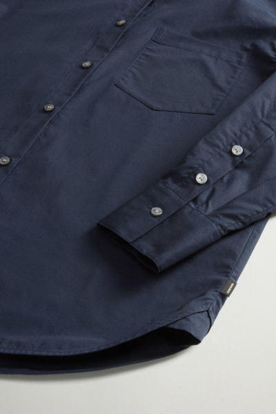 ING WOOLRICH COTTON POPLIN BOYFRIEND SHIRT - Kép 7