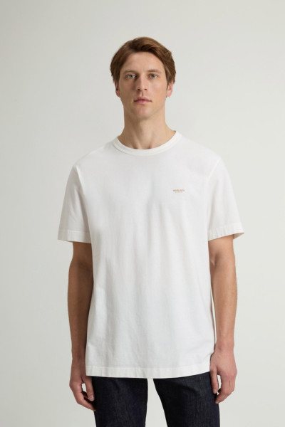 PÓLÓ WOOLRICH COTTON LOGO T-SHIRT - Kép 1