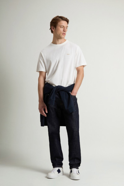 PÓLÓ WOOLRICH COTTON LOGO T-SHIRT - Kép 2