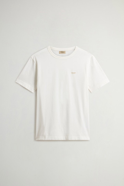 PÓLÓ WOOLRICH COTTON LOGO T-SHIRT - Kép 5