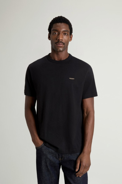PÓLÓ WOOLRICH COTTON LOGO T-SHIRT - Kép 1