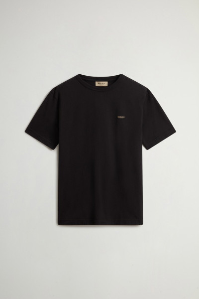 PÓLÓ WOOLRICH COTTON LOGO T-SHIRT - Kép 5
