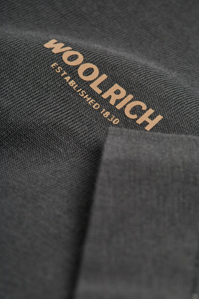 PÓLÓ WOOLRICH COTTON LOGO T-SHIRT - Kép 3