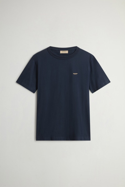 PÓLÓ WOOLRICH COTTON LOGO T-SHIRT - Kép 5