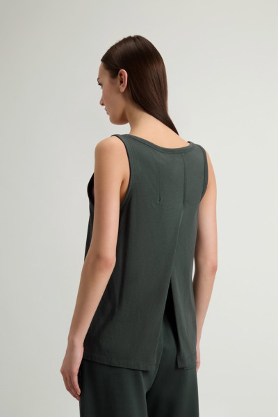 TOP WOOLRICH LUXE JERSEY TANK TOP - Kép 3