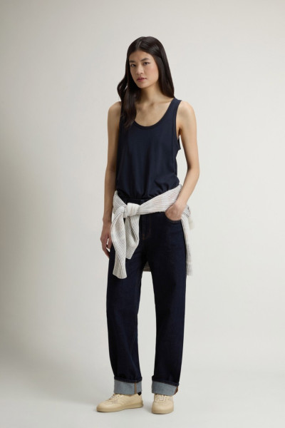 TOP WOOLRICH LUXE JERSEY TANK TOP - Kép 2