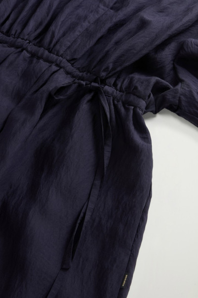 RUHA WOOLRICH FLUID SHIRT DRESS - Kép 7