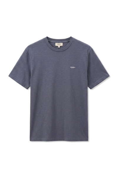 PÓLÓ WOOLRICH SLUB LOGO T-SHIRT - Kép 4