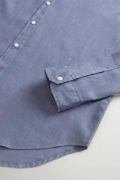 KOŠILE WOOLRICH LINEN SHIRT - Fotografie č. 7