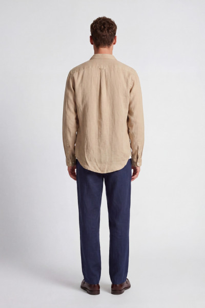 ING WOOLRICH LINEN SHIRT - Kép 4