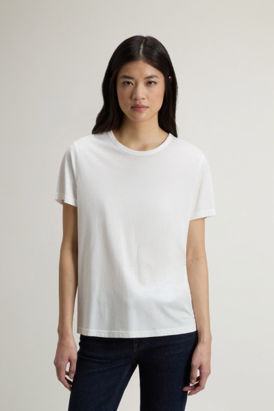 PÓLÓ WOOLRICH LUXE JERSEY T-SHIRT - Kép 1